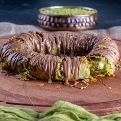 Çikolatalı Simit Katmer